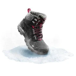 Quechua SH520 X-Warm Women's Mid Waterproof Hiking Boots - Comfort & Warmth for Outdoor Adventures 16 Quechua SH520 X-Warm, Mid Waterproof Hiking Boots, Women's