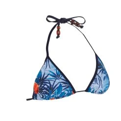 Olaian Bikinis, Boardshorts Women's Sliding Triangle Swimsuit Top With Padded Cups Mae