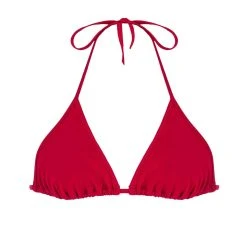 Olaian Women's Basic Sliding Triangle Bikini Top Mae