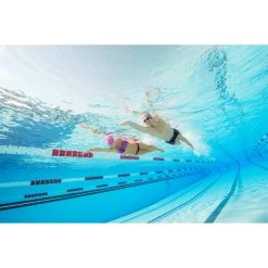 Nabaiji Women's Swimming Ultra Chlorine-Resistant Crop Top Jade Bikinis, Boardshorts