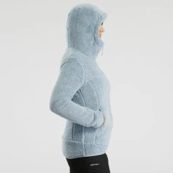 Quechua SH100 U-Warm, Warm Fleece Hiking Jacket, Women's