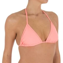 Olaian Women's Basic Sliding Triangle Bikini Top Mae