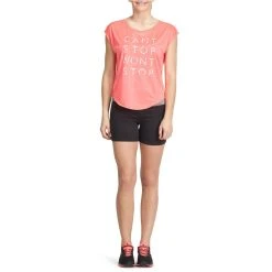 Domyos Energy, Tight Fitness Shorts, Women's