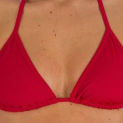 Olaian Women's Basic Sliding Triangle Bikini Top Mae