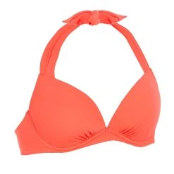 Olaian Bikinis, Boardshorts Women's Fixed Padded Cup Push-Up Swimsuit Top Elena