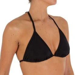 Olaian Women's Basic Sliding Triangle Bikini Top Mae