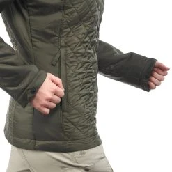 Jackets Forclaz Rainwarm 900, 3-in-1 Backpacking Jacket, Women's