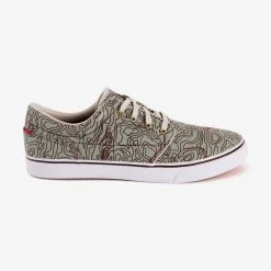 Oxelo Adult Skateboard Longboard Canvas L Low-Rise Shoes Vulca Footwear