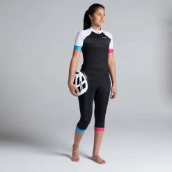 Btwin Shirts Women's Short Sleeved Cycling Jersey 900