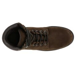 Fouganza Hiking Boots Leather Lace-Up Sentier Riding Boots