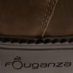 Fouganza Hiking Boots Leather Lace-Up Sentier Riding Boots