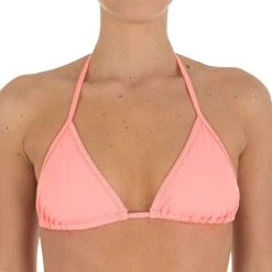 Olaian Women's Basic Sliding Triangle Bikini Top Mae