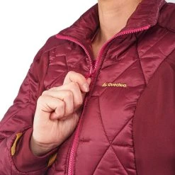 Forclaz Women's Travel 3-in-1 RainWarm 500 Jacket - Lightweight Waterproof & Insulated Backpacking Jacket 47 Forclaz Women's Travel Backpacking 3-in-1 Jacket RainWarm 500 Jackets