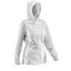 Quechua Raincut NH100, Waterproof Zip Hiking Rain Jacket, Women's