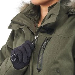 Jackets Forclaz Rainwarm 900, 3-in-1 Backpacking Jacket, Women's