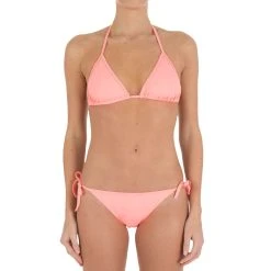 Olaian Women's Basic Sliding Triangle Bikini Top Mae