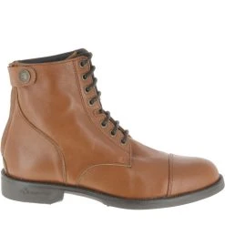 Fouganza Riding Boots Leather Lace-Up Riding Paddock Boots, Women's