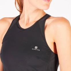 Domyos Tanks Women's Cardio Fitness Built-In Bra Tank Top 900