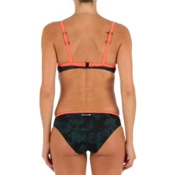 Olaian Women's Swimsuit Balconet Top With U Or X Back Elo Terra