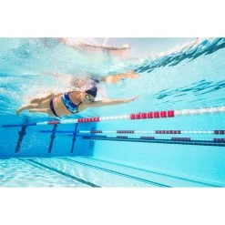 Nabaiji Women's Swimming Ultra Chlorine-Resistant Crop Top Jade Bikinis, Boardshorts