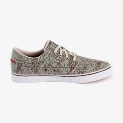 Oxelo Adult Skateboard Longboard Canvas L Low-Rise Shoes Vulca Footwear