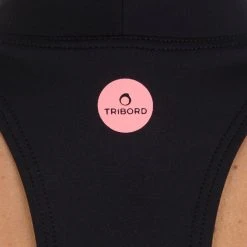 Tribord Bikinis, Boardshorts Women's Surfing Exposed Upper Back Windbreaking Zippered Vest Zoe Palmy