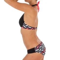 Olaian Bikinis, Boardshorts Women's Underwire Halterneck Swimsuit Top ELLA LARA