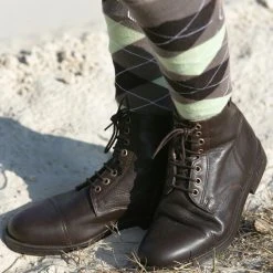 Fouganza Adult Horse Riding Lace-Up Jodhpur Boots Paddock