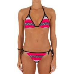 Olaian Women's Basic Sliding Triangle Bikini Top Mae