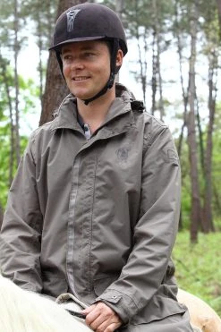 Fouganza Adult Horseback Riding Raincoat Sentier