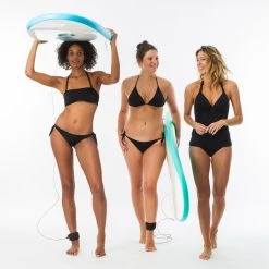 Olaian Mae Plain Sliding Surfing Bikini Top Bikinis, Boardshorts