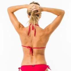 Olaian Mae Plain Sliding Surfing Bikini Top Bikinis, Boardshorts