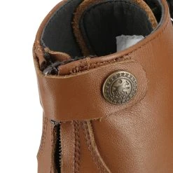 Fouganza Horse Riding Lace-Up Jodhpur Boots Paddock 500 Riding Boots