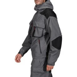 Caperlan Waterproof Fishing Jacket 500 Grey