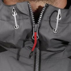 Caperlan Waterproof Fishing Jacket 500 Grey