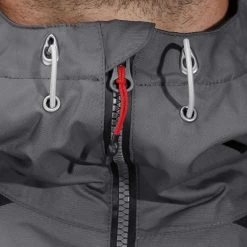 Caperlan Waterproof Fishing Jacket 500 Grey