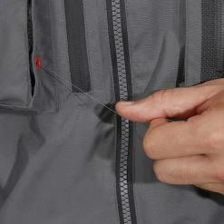 Caperlan Waterproof Fishing Jacket 500 Grey