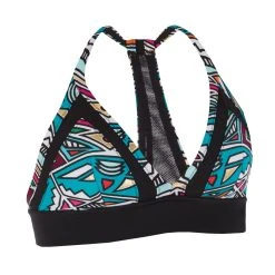 Olaian Isa Women's Surfing Crop Top Swimsuit Top With Very Open Back - Ncolo