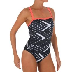 Olaian Swimsuits Cori 1-Piece Surf Swimsuit