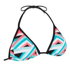 Olaian Bikinis, Boardshorts Women's Sliding Triangle Swimsuit Top With Padded Cups Mae