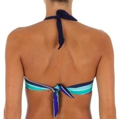 Olaian Women's Push-Up Swimsuit Top With Fixed Padded Cups Elena