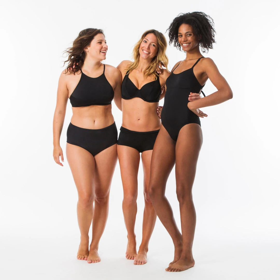 Olaian Andrea Surfing Swimsuit Crop Top with Padded Cups - Stylish Bikini & Boardshorts for Women 13 Olaian Andrea Surfing Swimsuit Crop Top With Padded Cups Bikinis, Boardshorts