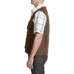 Fouganza Adult Horseback Riding Multi-Pocket Sleeveless Riding Jacket Sentier Tops