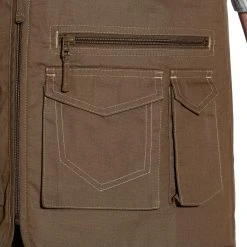 Fouganza Adult Horseback Riding Multi-Pocket Sleeveless Riding Jacket Sentier Tops