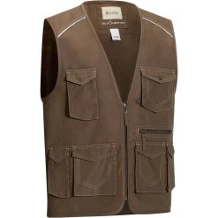 Fouganza Adult Horseback Riding Multi-Pocket Sleeveless Riding Jacket Sentier Tops