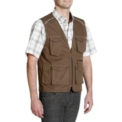 Fouganza Adult Horseback Riding Multi-Pocket Sleeveless Riding Jacket Sentier Tops