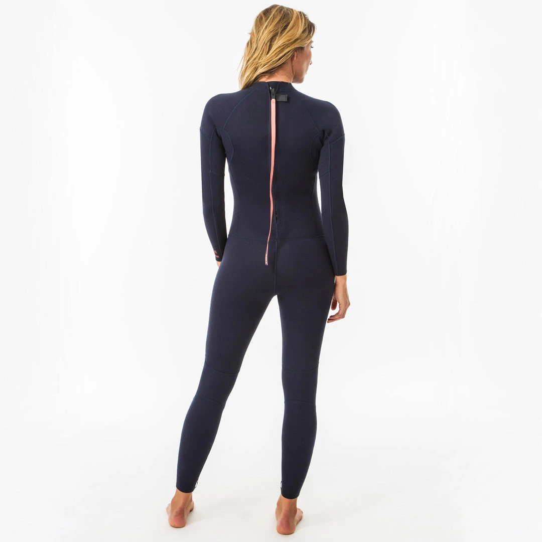 Olaian Women's 2mm Neoprene Full Wetsuit for Surfing - Back Zip Design 4 Olaian Wetsuits 100 Neoprene Surfing Full Wetsuit Back Zip 2mm Women
