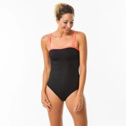 Olaian Swimsuits Cori 1-Piece Surf Swimsuit