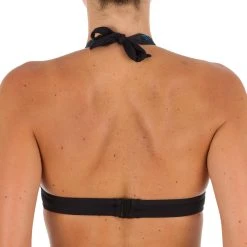 Olaian Bikinis, Boardshorts Bahia Halterneck Swimsuit Top With Back Clasp