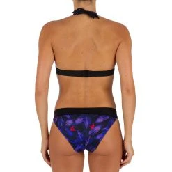 Olaian Bikinis, Boardshorts Bahia Halterneck Swimsuit Top With Back Clasp